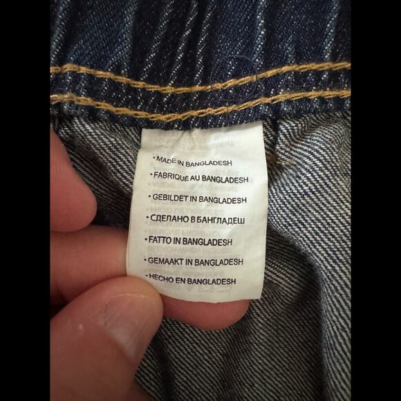 Harbor Bay Women’s Plus 6X Blue Denim Jeans Elastic Waist Straight Leg NWT - Picture 13 of 16